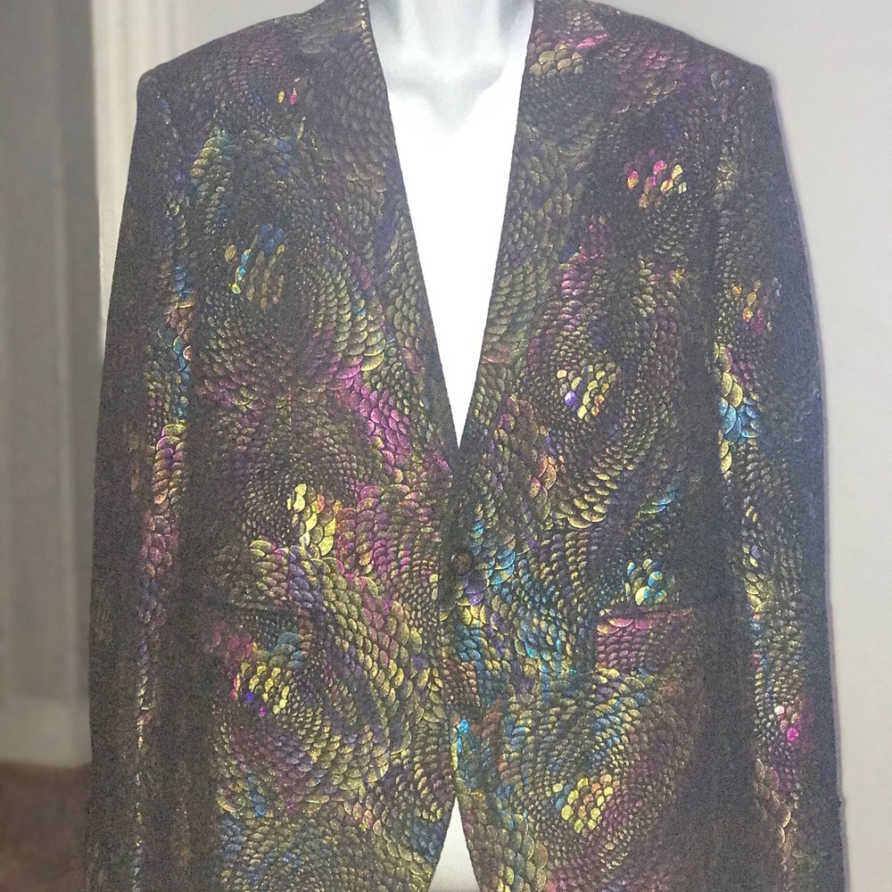 Men’s multi colored blazer